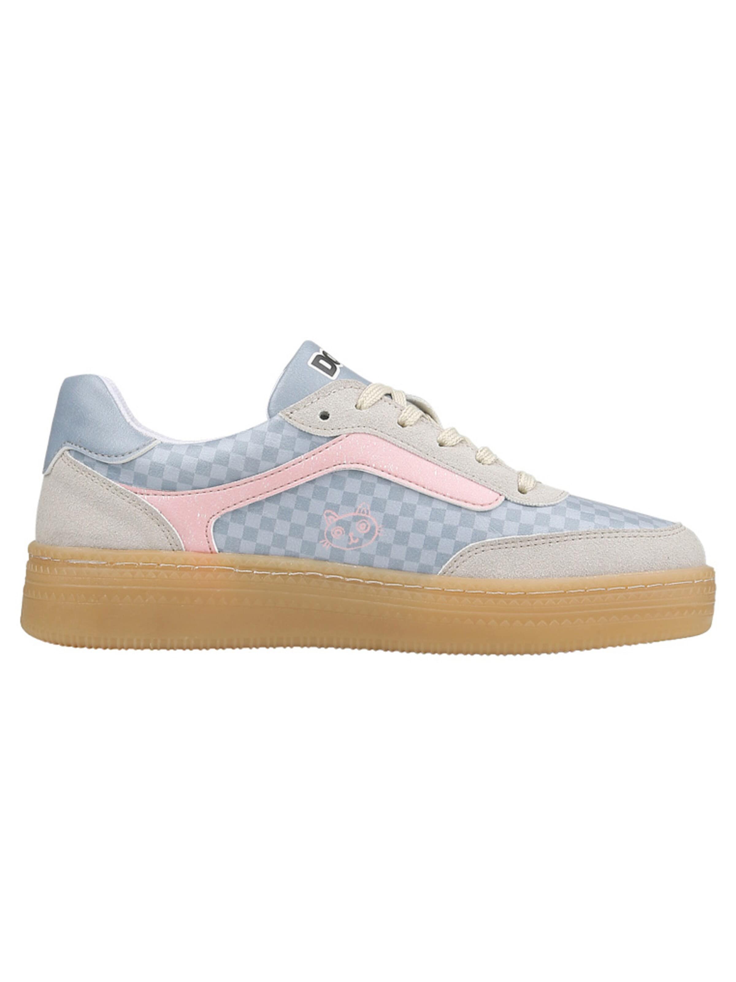 DOGO Sneakers 'DOGO Monet Sneaker - Break the Silence' in Blue: front