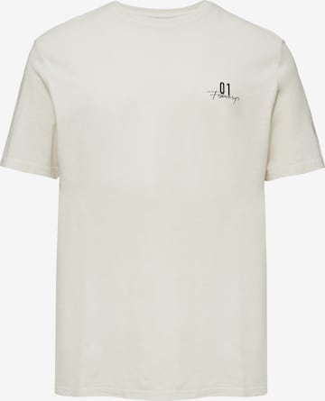 QS Shirt in Beige: Vorderseite