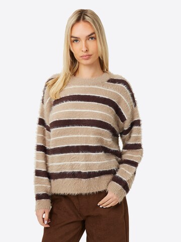 Pullover di BRAVE SOUL in beige: frontale