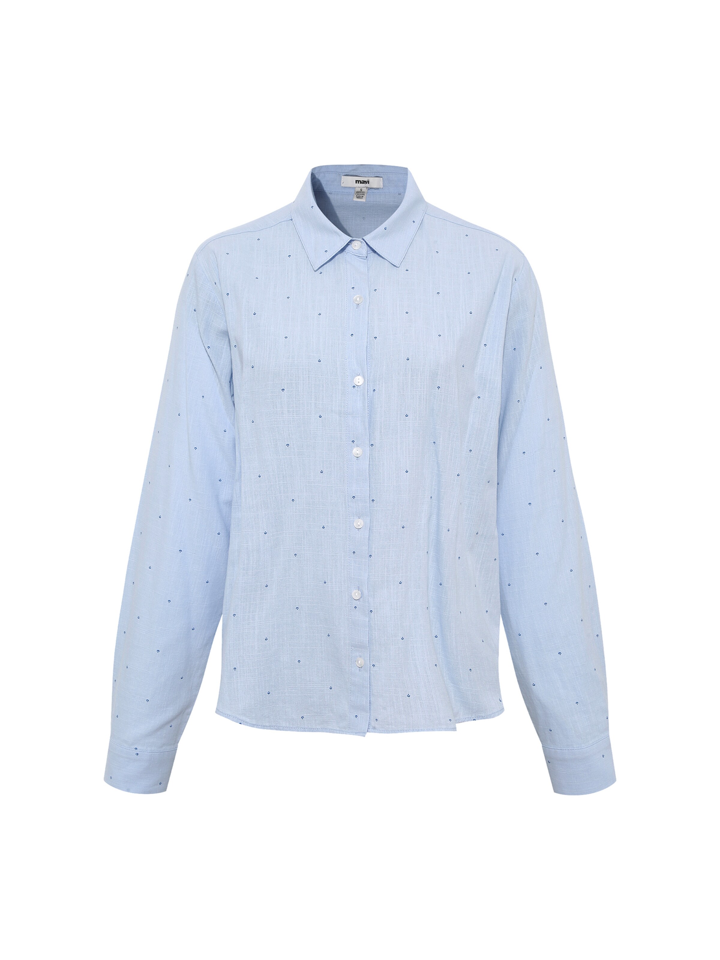 Mavi Blouse in Blue: front