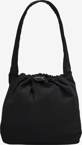 Pull&Bear Schultertasche in Schwarz: predná strana