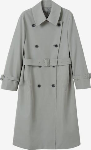 MANGO Between-Seasons Coat 'February' in Grey: front