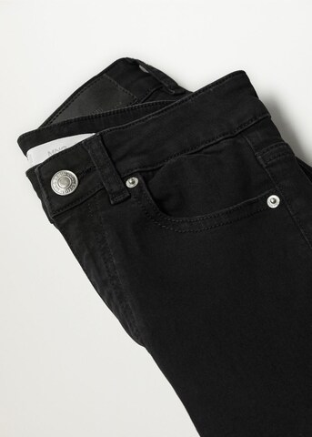 MANGO KIDS Skinny Jeans in Schwarz