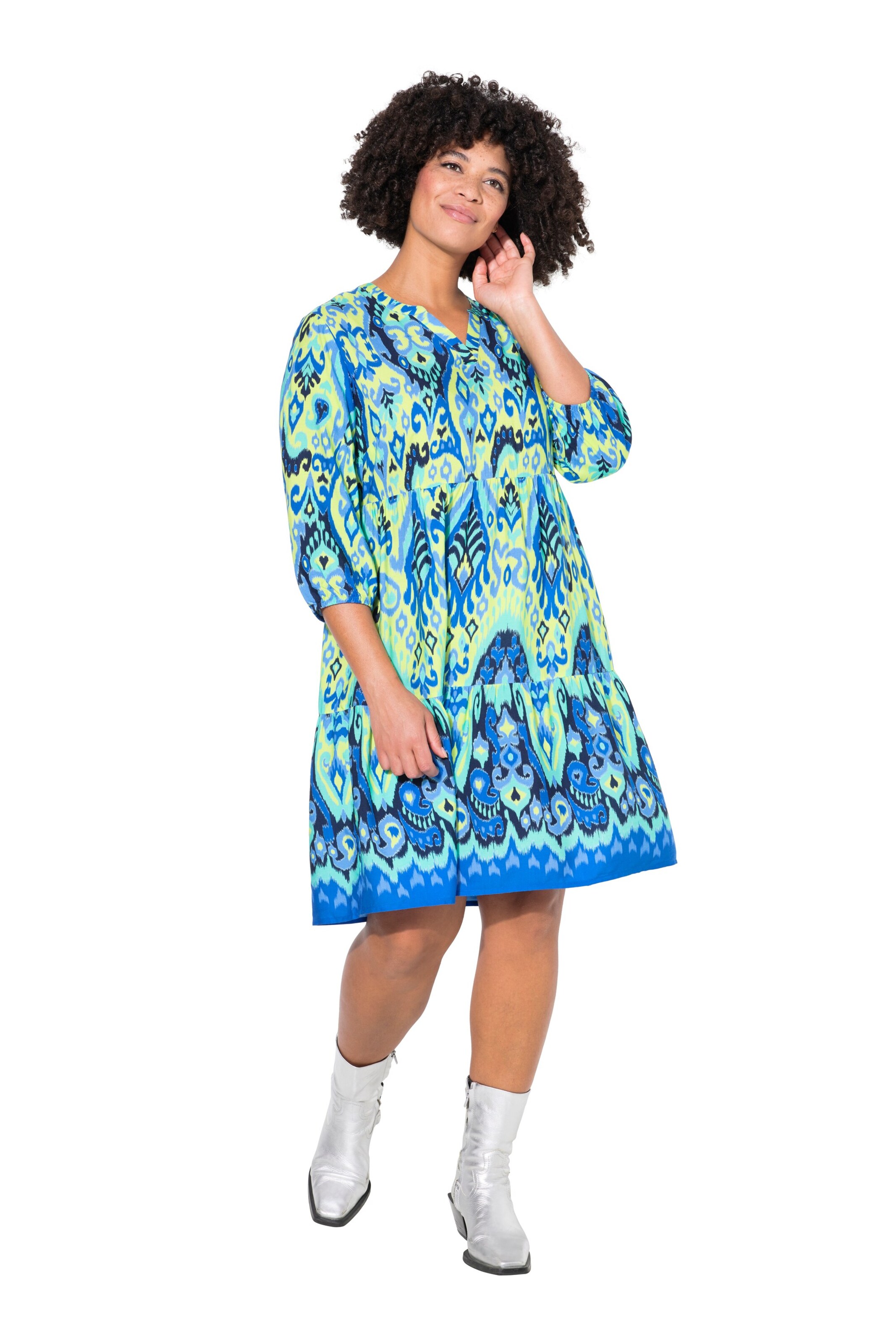 Angel of Style Kleid in Grün: Vorderseite