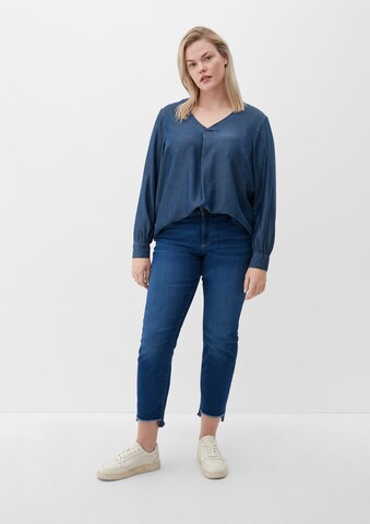 TRIANGLE Slimfit Jeans in Blau