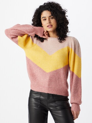 VERO MODA Sweater 'Plazarib' in Mixed colors: front