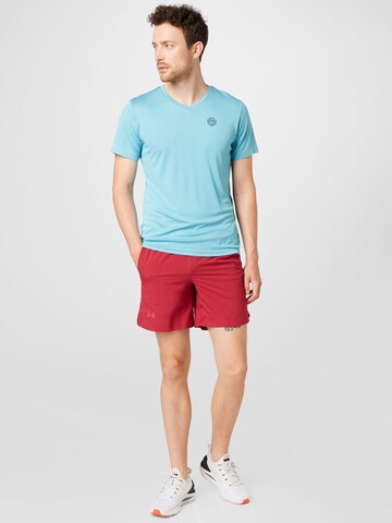 UNDER ARMOUR Regular Sportshorts in Rot