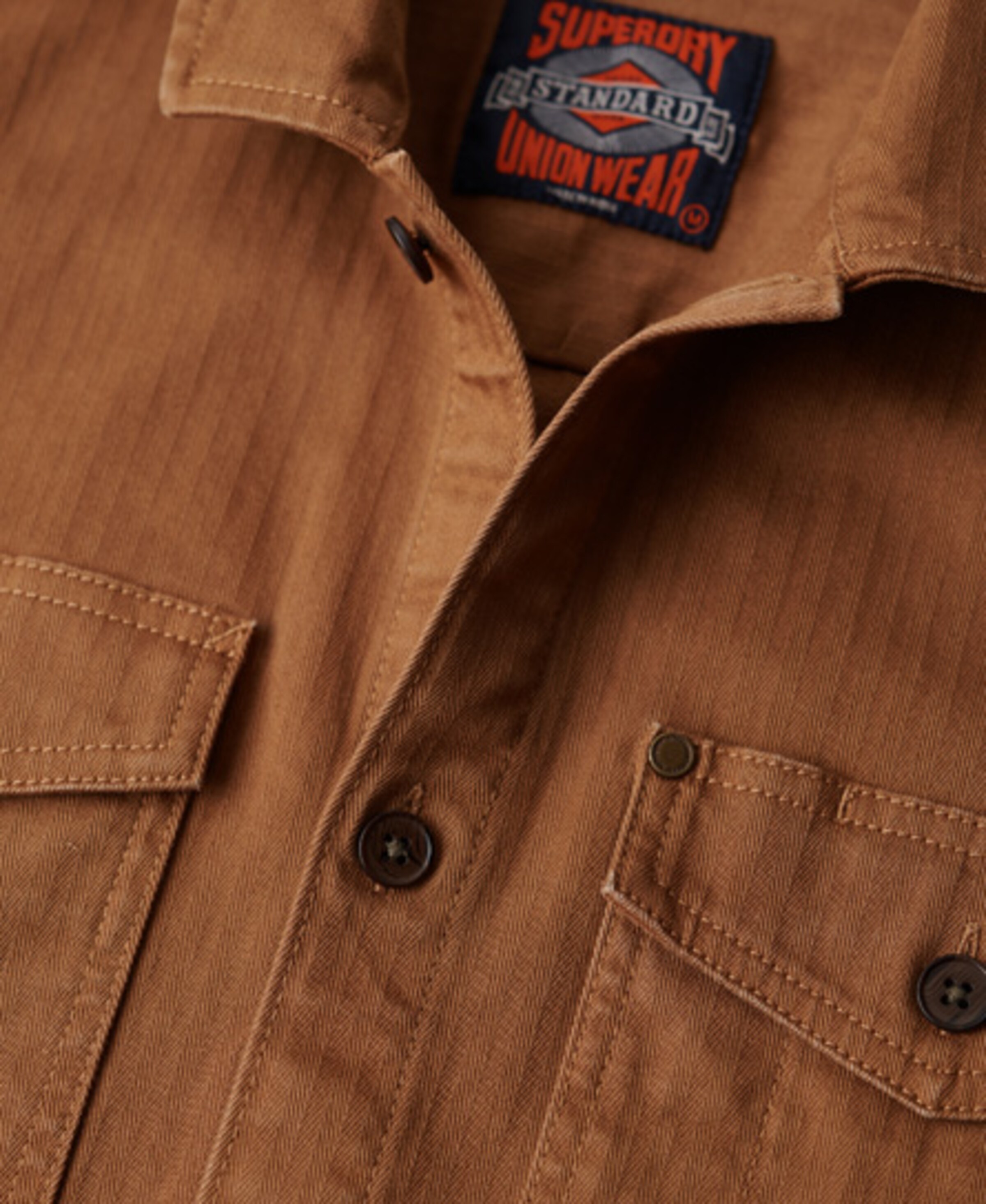 Veste mi-saison Superdry en marron