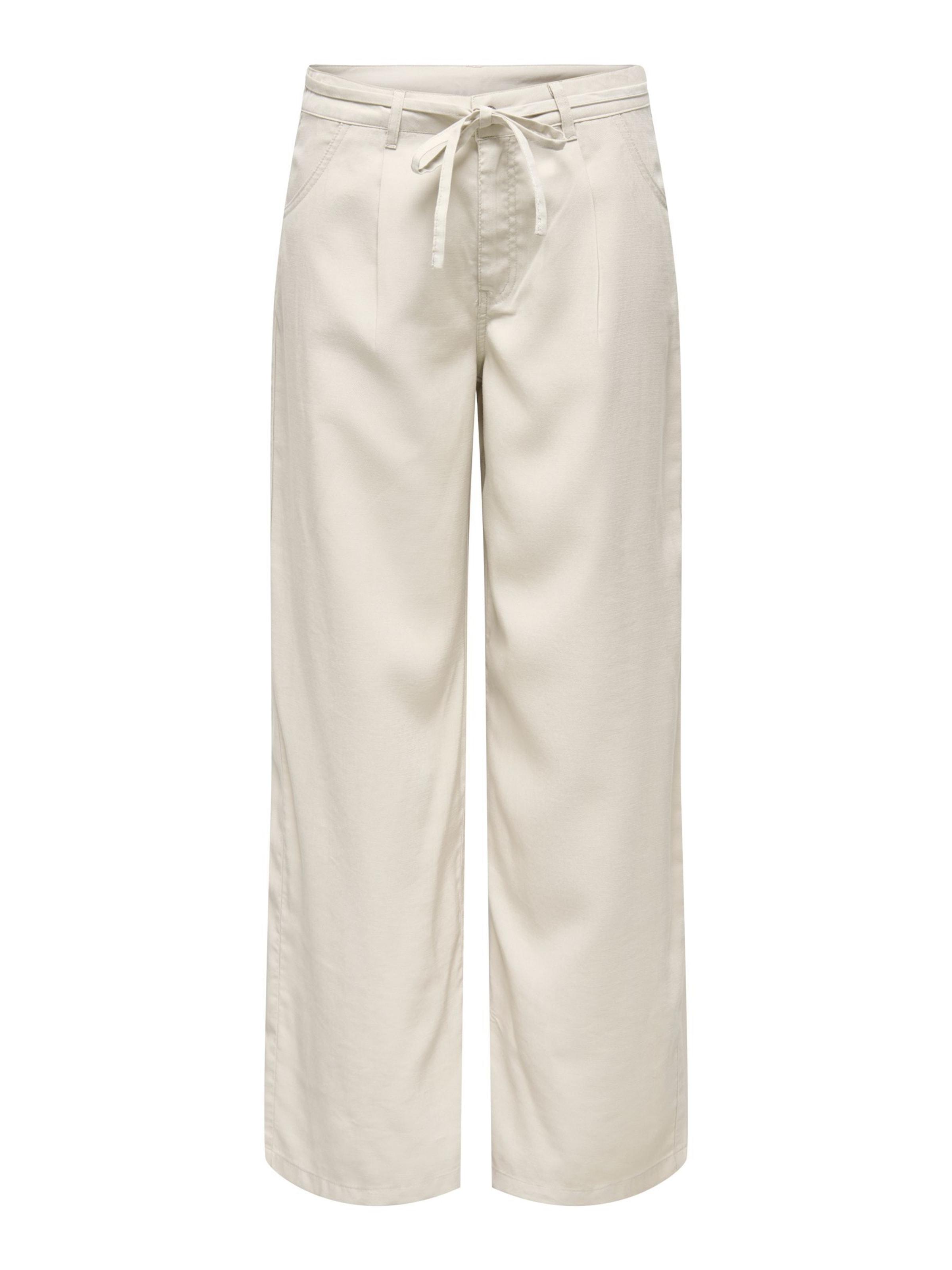 ONLY - Pierna ancha Pantalón plisado 'ONLGianna' en gris: frente