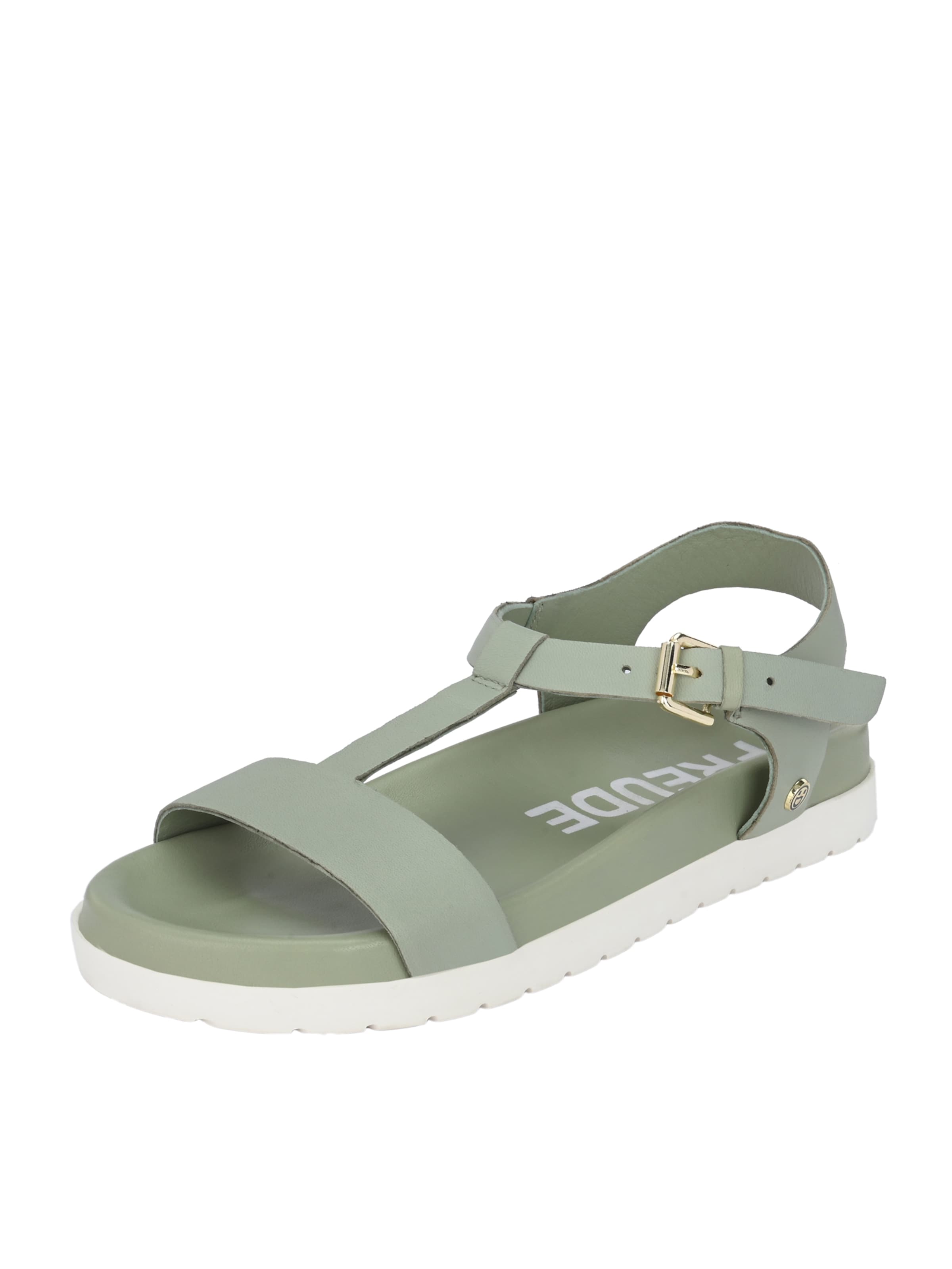FREUDE Strap sandal 'ARTE' in Green: front