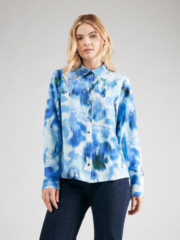 Camicia da donna di YAS in blu: frontale