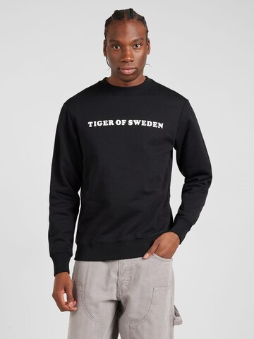 Tiger of Sweden Sweatshirt 'EMERSON' in Schwarz: predná strana