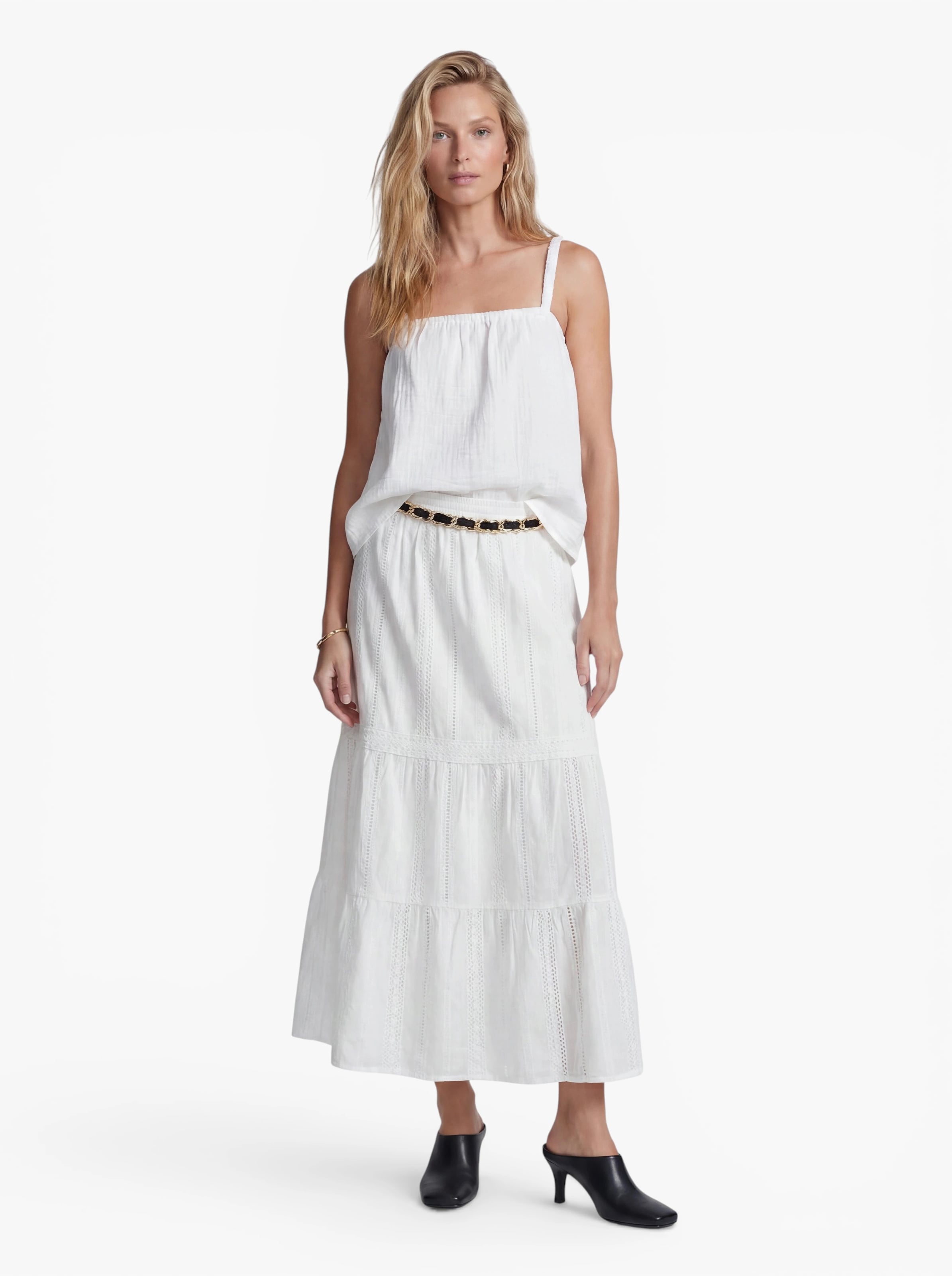 ONLY - Top 'ONLTHYRA' en blanco