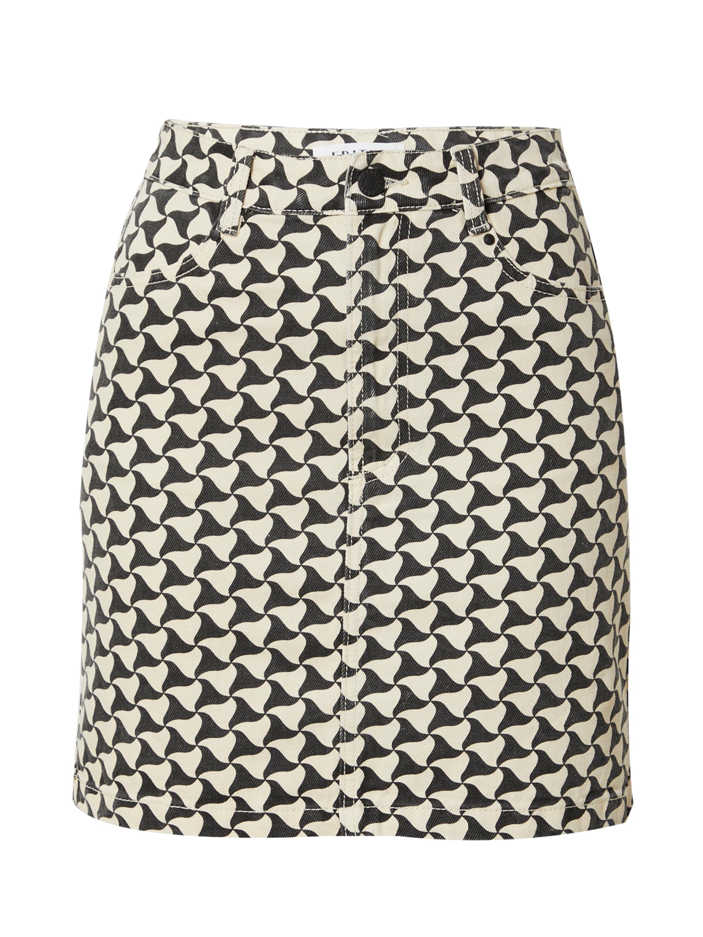 EDITED Rock 'Fibi' in Beige: Vorderseite