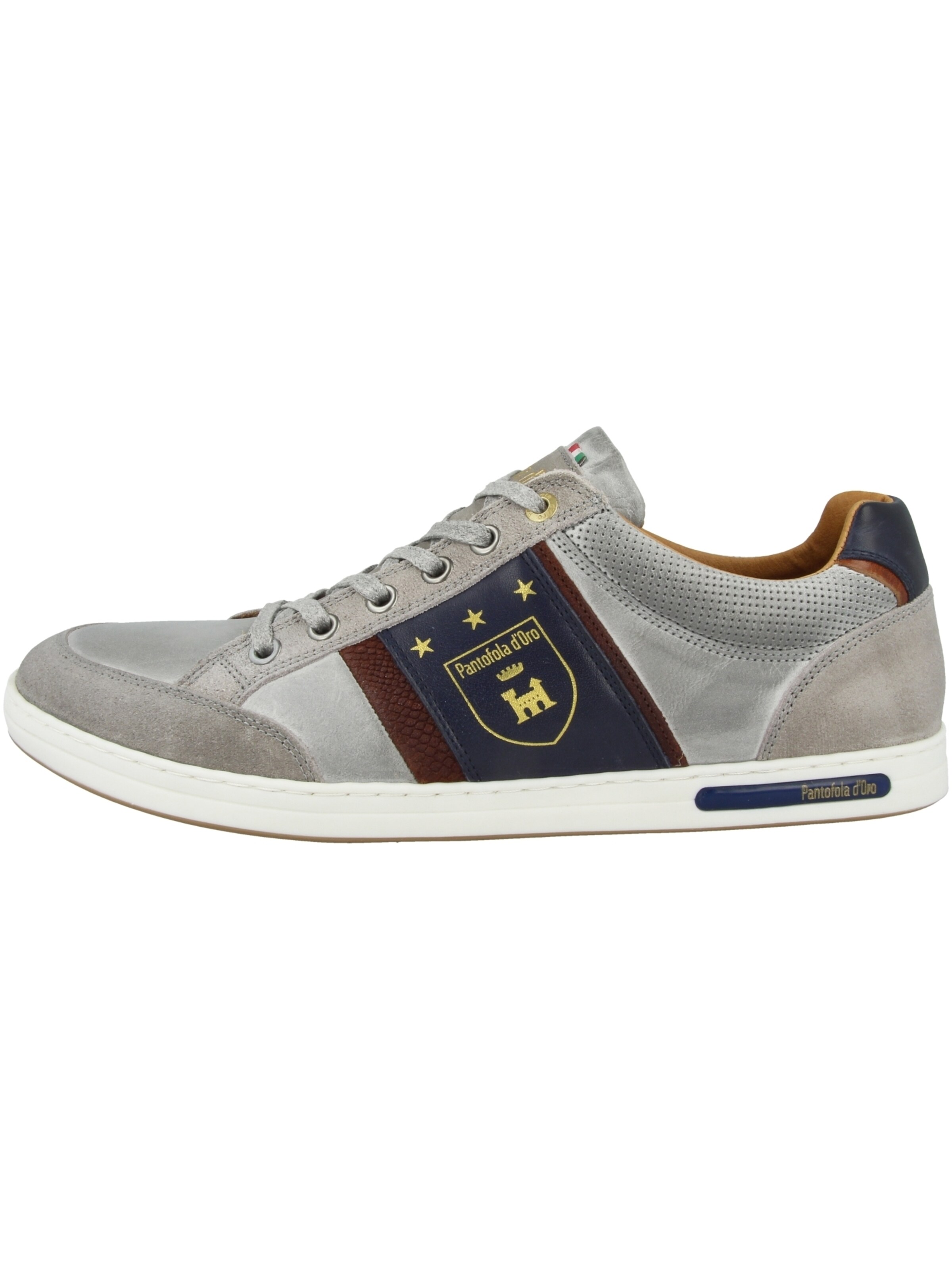 Männer Sneaker PANTOFOLA D'ORO Sneaker in Hellgrau - SM06531 Männer Sneaker PANTOFOLA D'ORO Sneaker in Hellgrau - SM06531