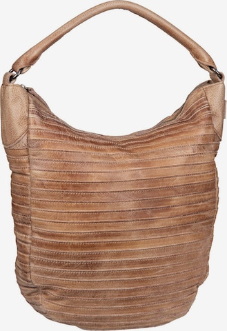 Borsa a spalla di FREDsBRUDER in marrone: frontale