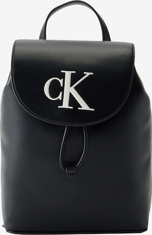 Sac à dos Calvin Klein en noir : devant
