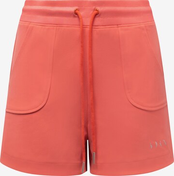 Born Living Yoga Sportshorts 'Abbie' in Orange: predná strana