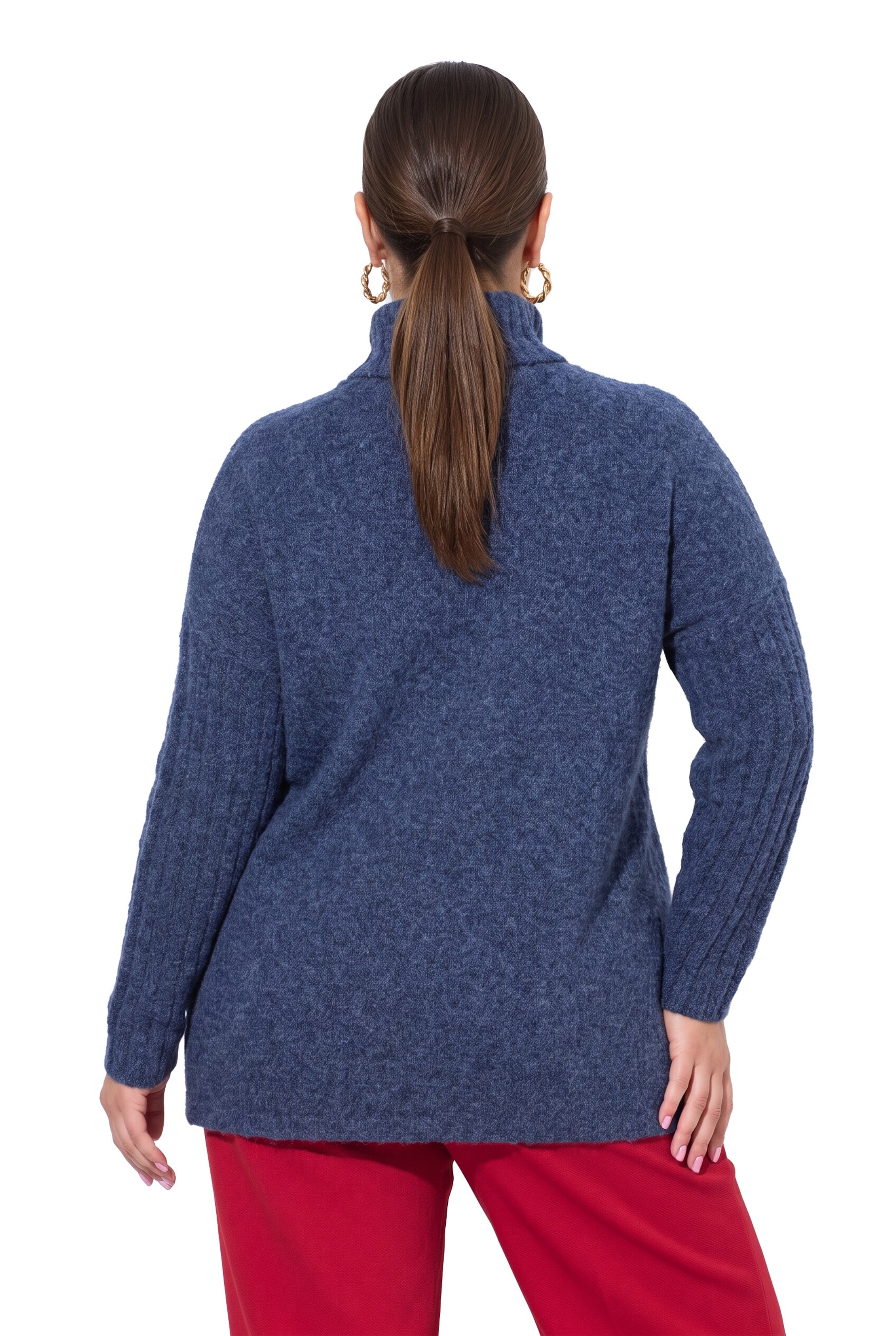 MIAMODA Pullover in Blau