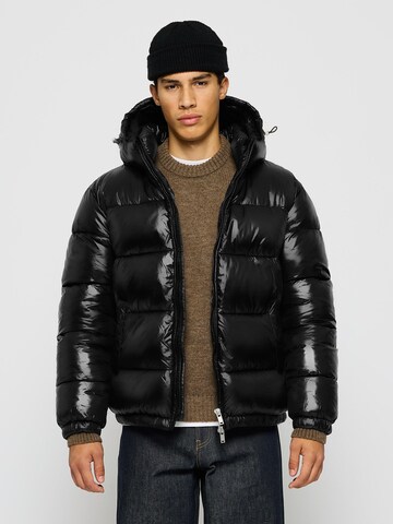 Burocs Winter Jacket in Black: front