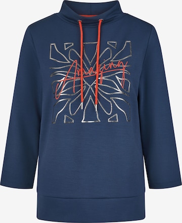 Navigazione Sweatshirt in Blauw: voorkant