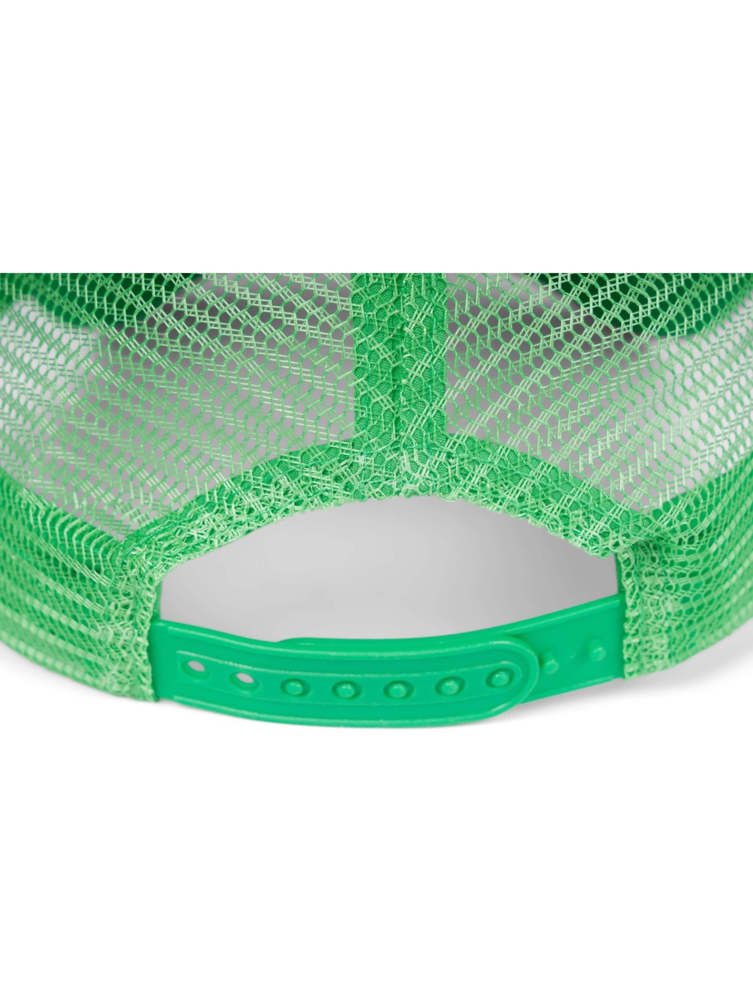 styleBREAKER Cap '5-Panel Mesh Cap' in Green