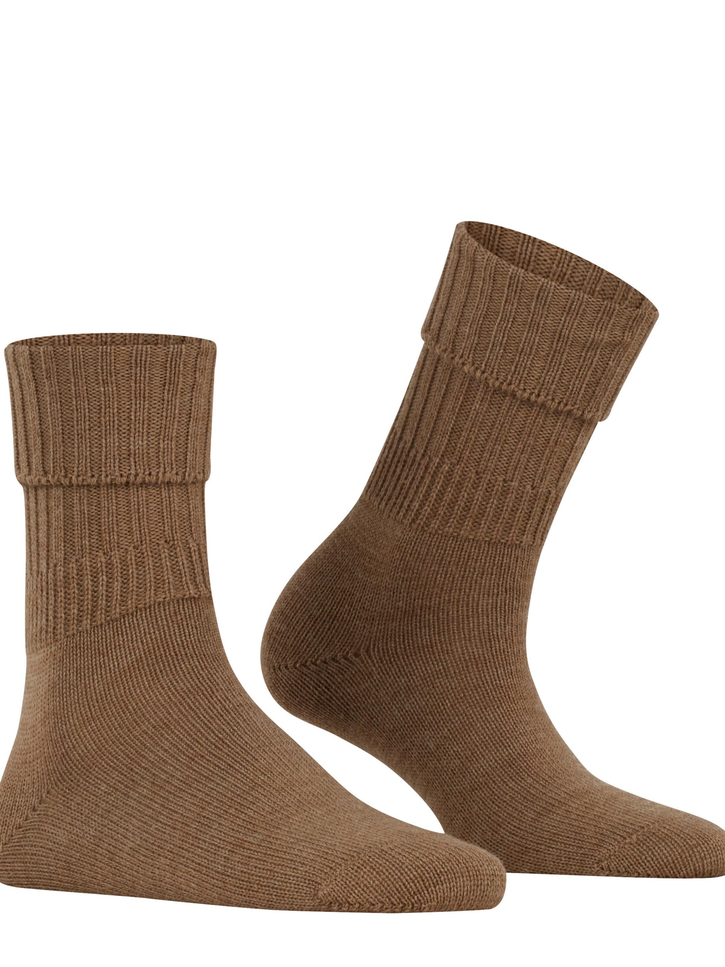 FALKE Socken 'Striggings Rib'‌‌‌‌‌‌‌‌‌ in Braun: Vorderseite