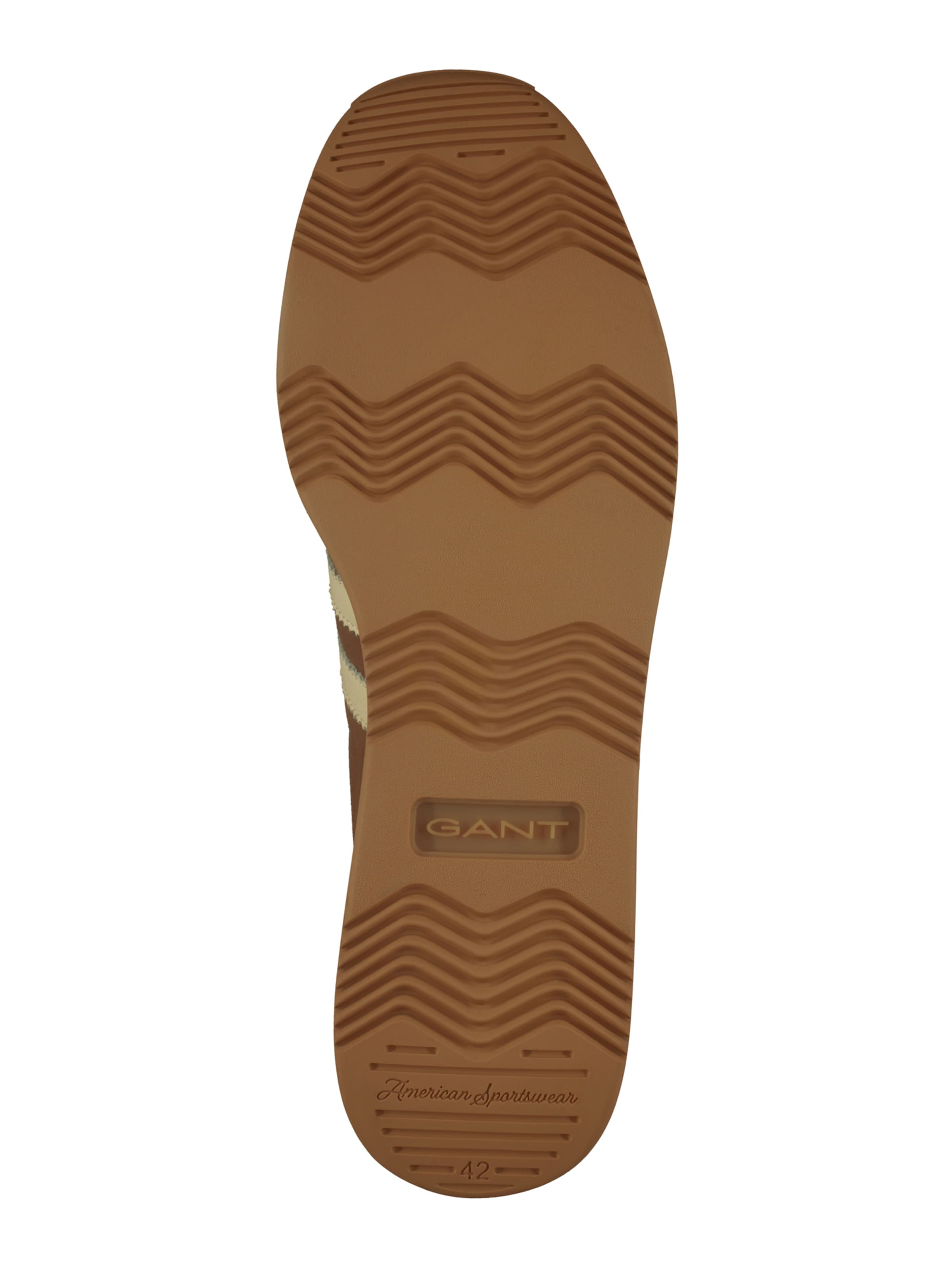 brūns GANT Zemie brīvā laika apavi 'Spearclub'