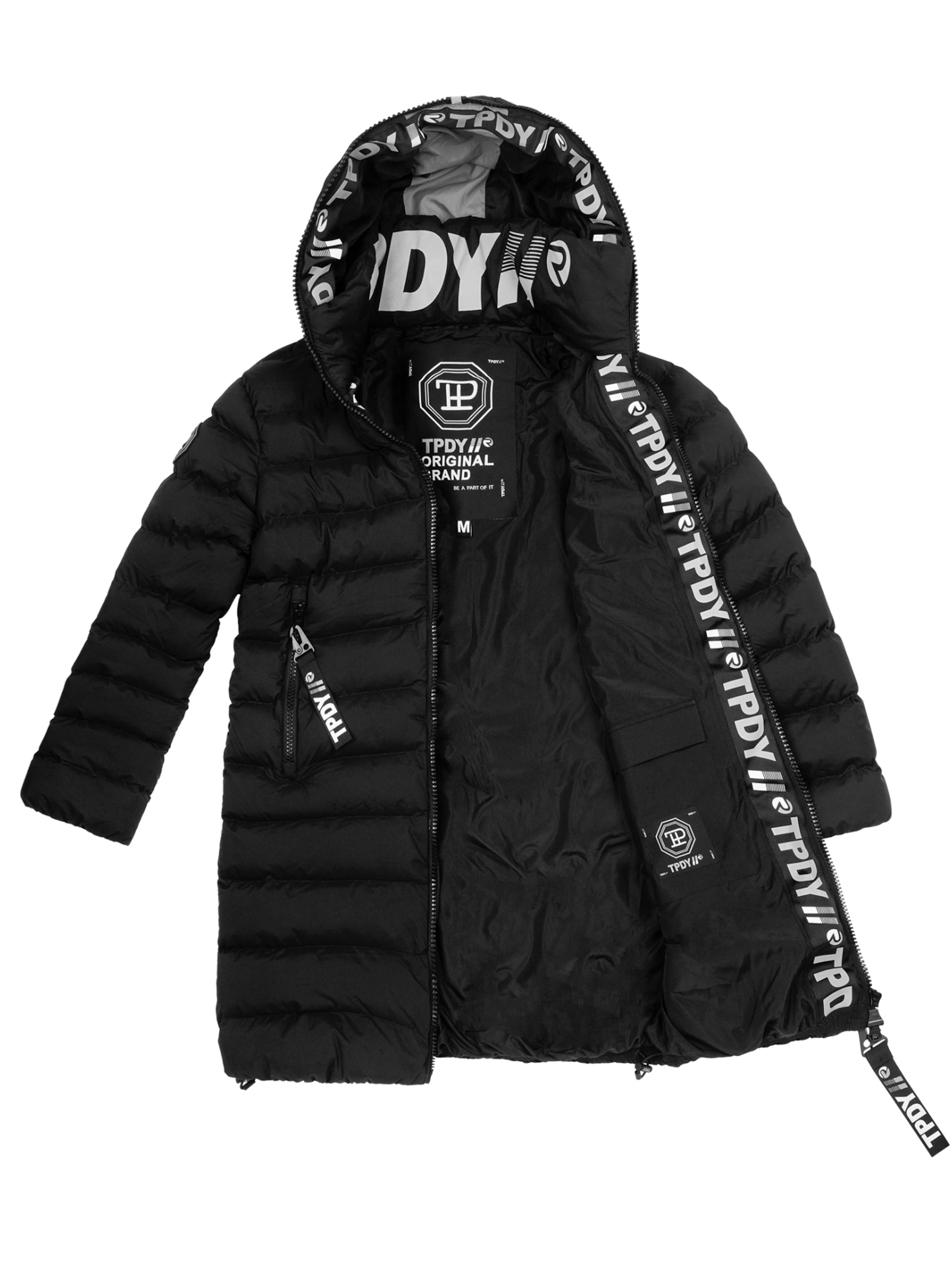 trueprodigy Zimná bunda 'Chester' - Čierna