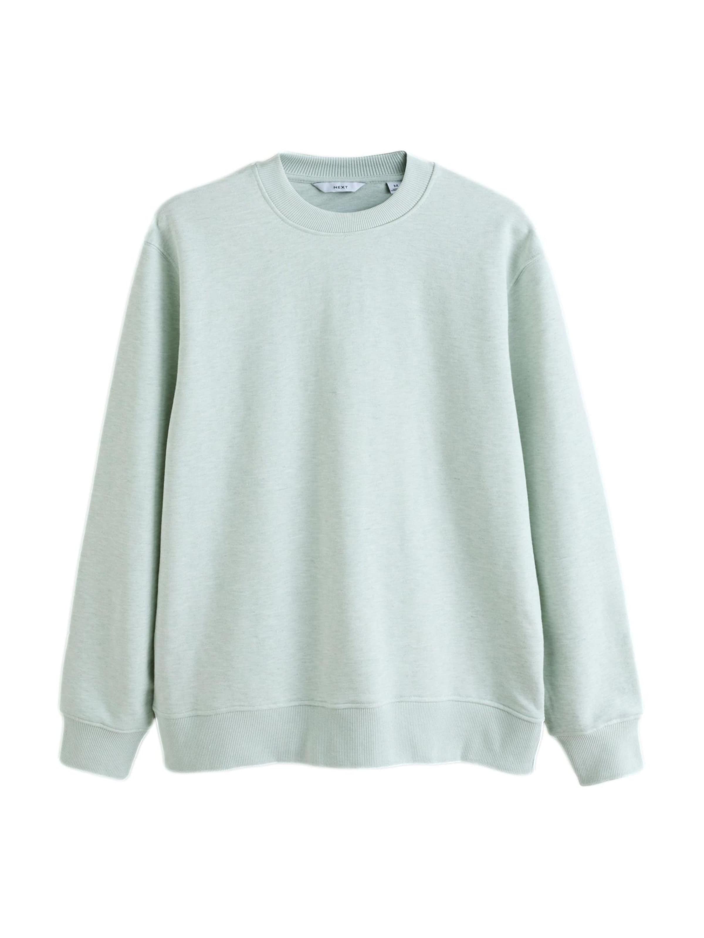 Bluză de molton de la Next pe verde: față