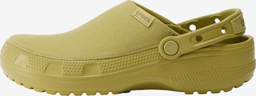 Crocs Puukengät & Crocs-jalkineet 'Classic' värissä vihreä: etupuoli