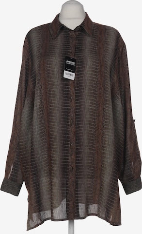Chalou Blouse & Tunic in 7XL in Brown: front