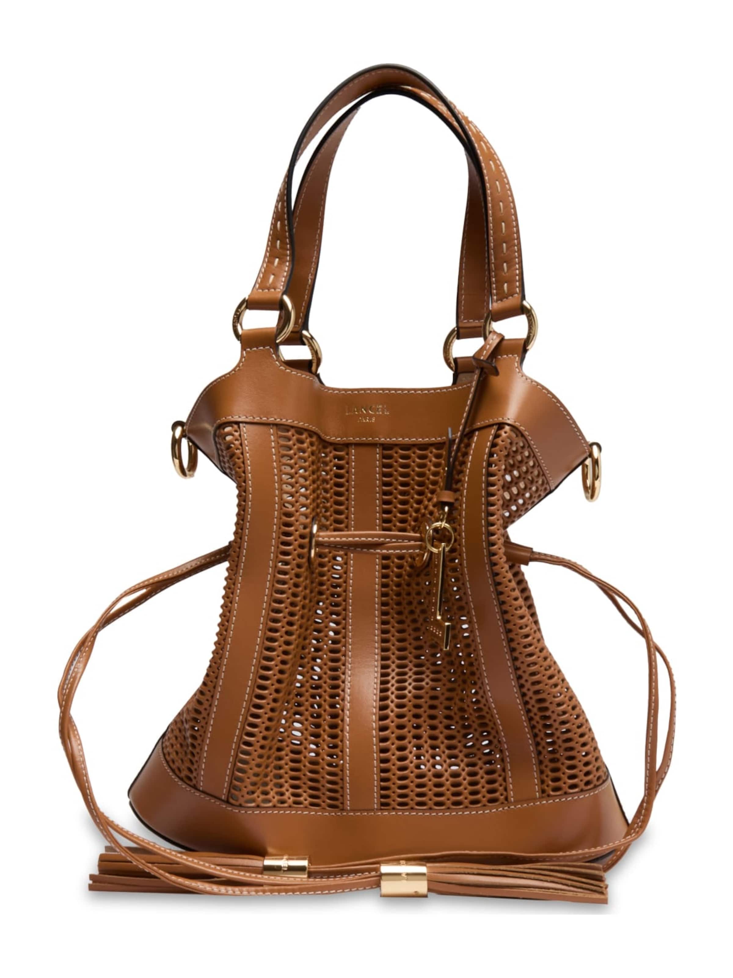 Sacs à main Lancel en marron : devant
