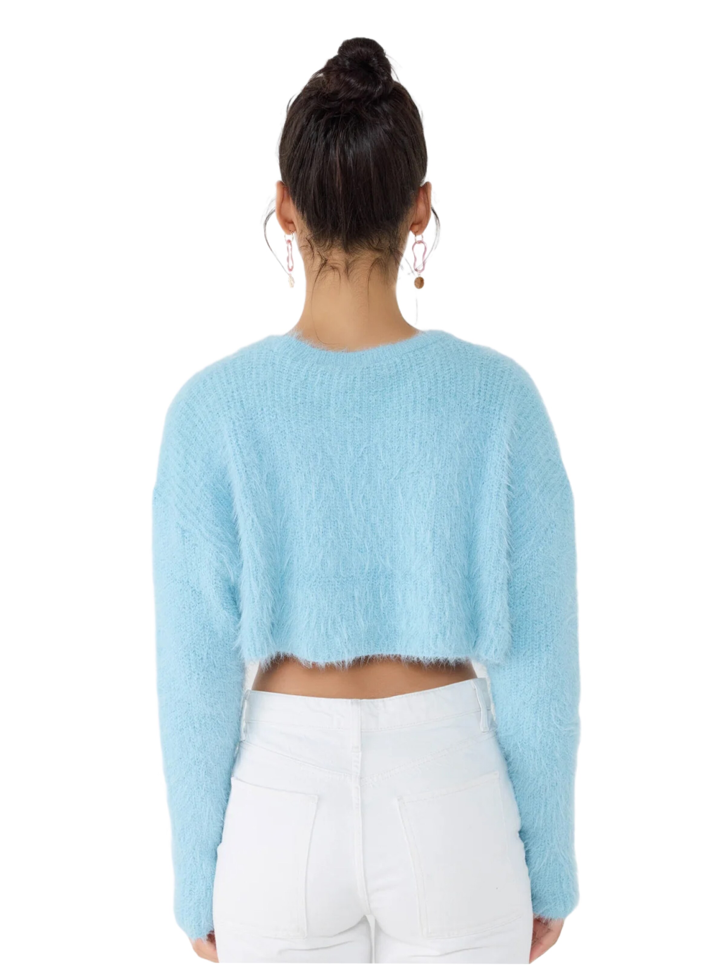 No Matter What Pullover in Blau