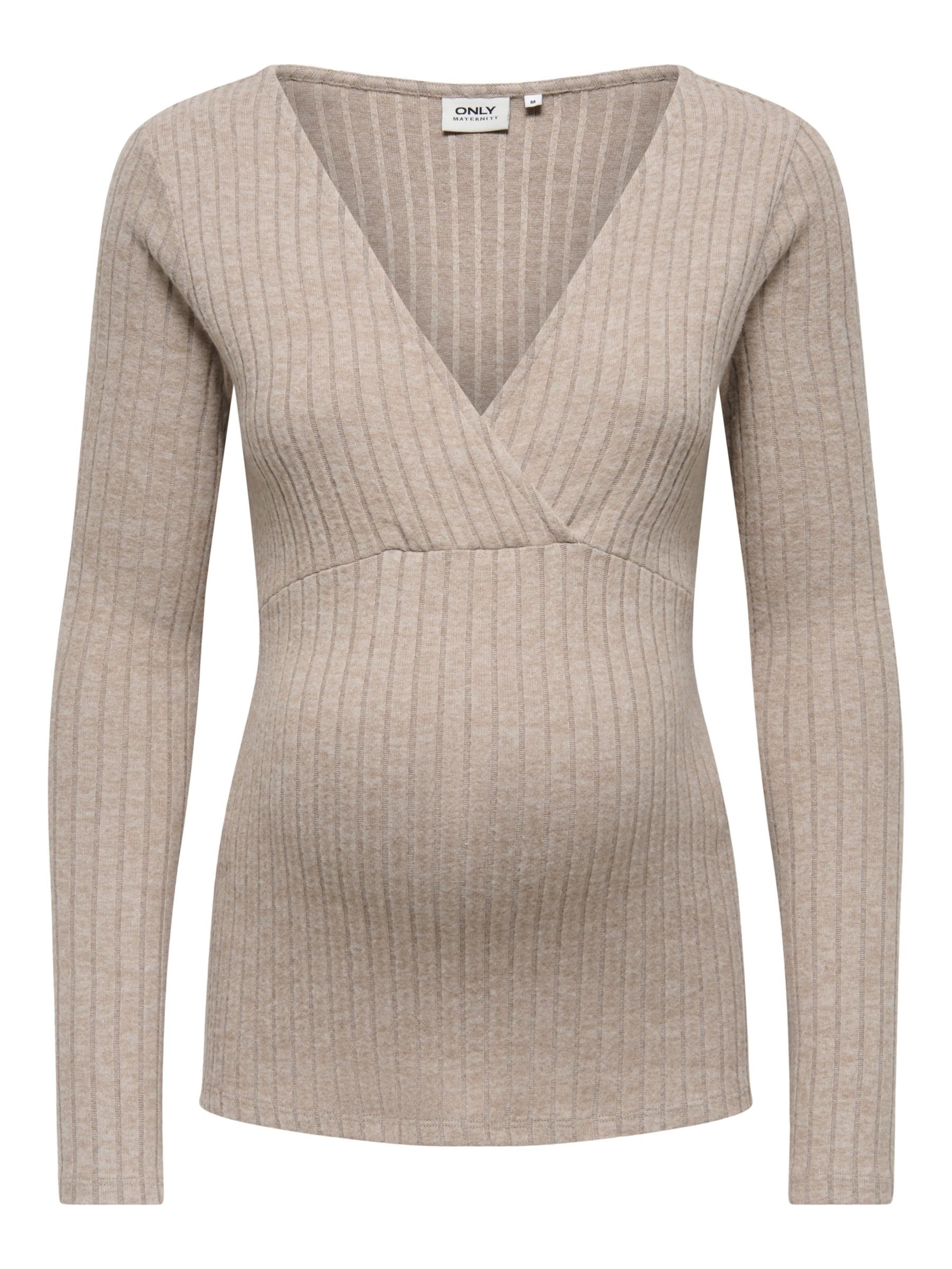 Only Maternity Shirt 'OLMLola' in Mocha, Item view