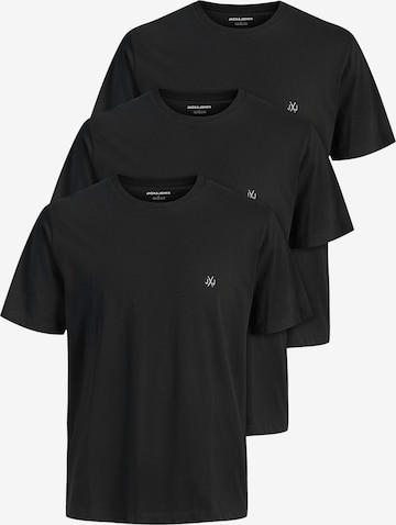 JACK & JONES Shirt 'JXJ' in Black: front