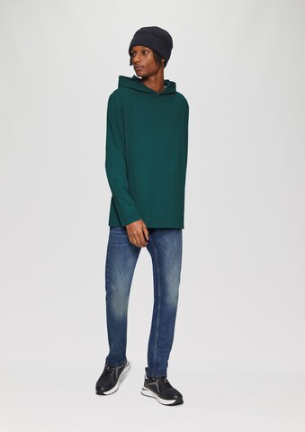 QS Sweatshirt in Groen