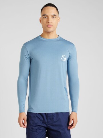 T-Shirt fonctionnel QUIKSILVER en bleu : devant