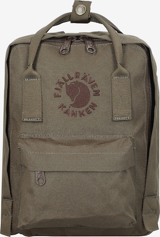 Fjällräven Backpack 'Re-Kanken' in Green: front