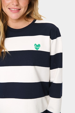 SAINT TROPEZ Mikina 'MajsaSZ' – modrá
