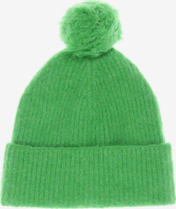 OPUS Hat & Cap in One size in Green: front
