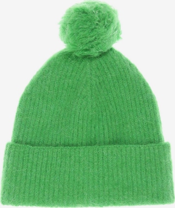 OPUS Hat & Cap in One size in Green: front