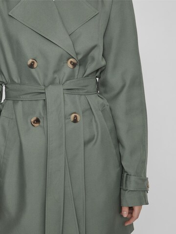 VILA Between-Seasons Coat in Green