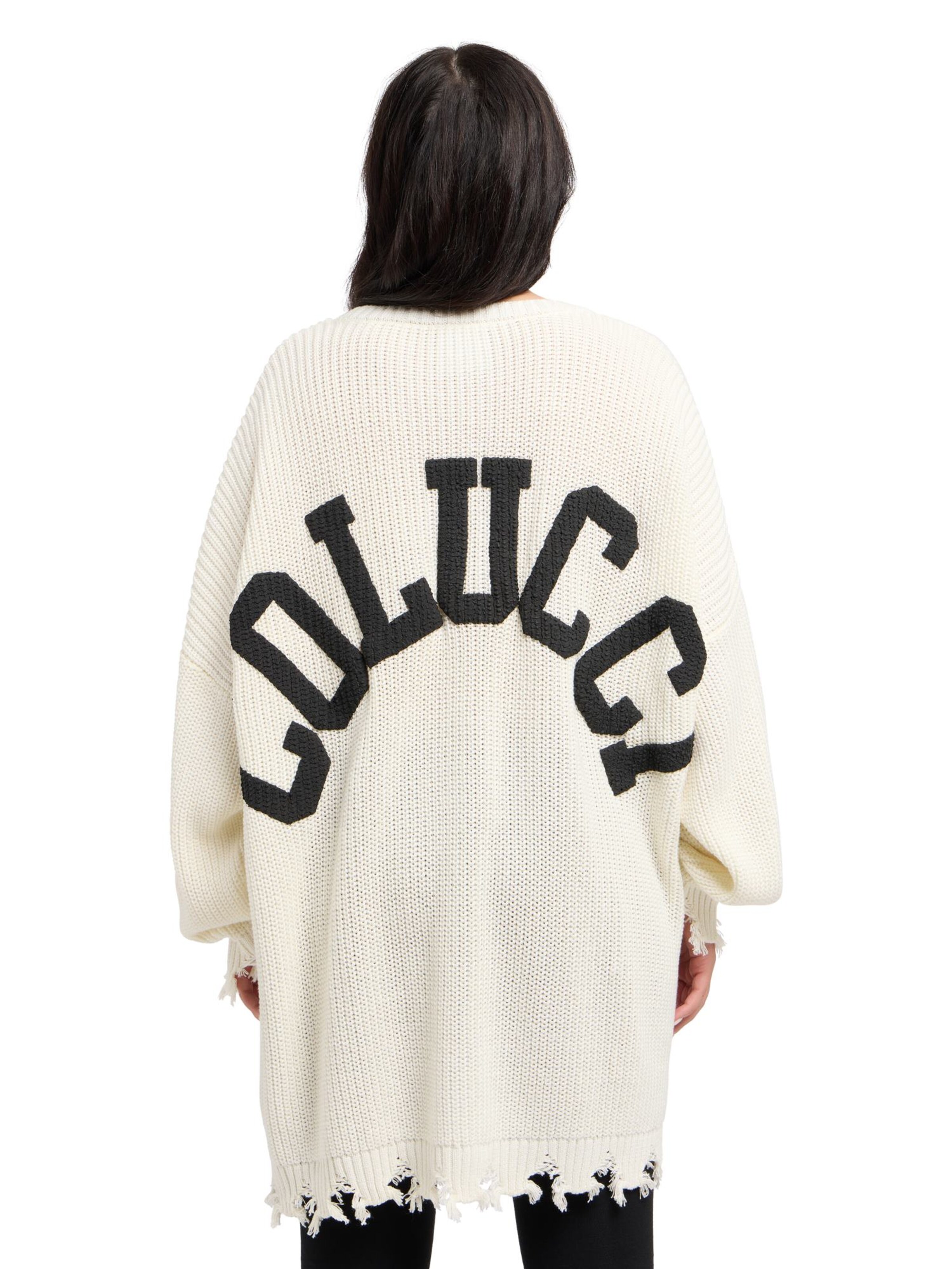 Carlo Colucci Pullover ' Di Valerio ' in Weiß