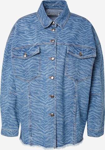 PULZ Jeans Between-season jacket 'AMALA' in Blue: front