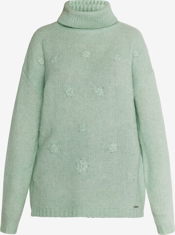 Pullover di Usha in verde: frontale