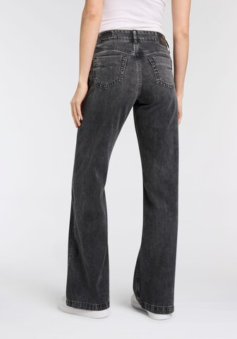 Herrlicher Flared Jeans 'Edna' in Schwarz