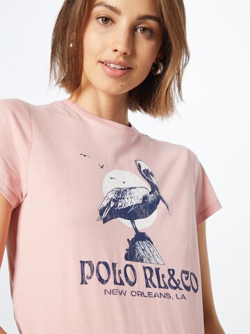Polo Ralph Lauren Футболка в Ярко-розовый