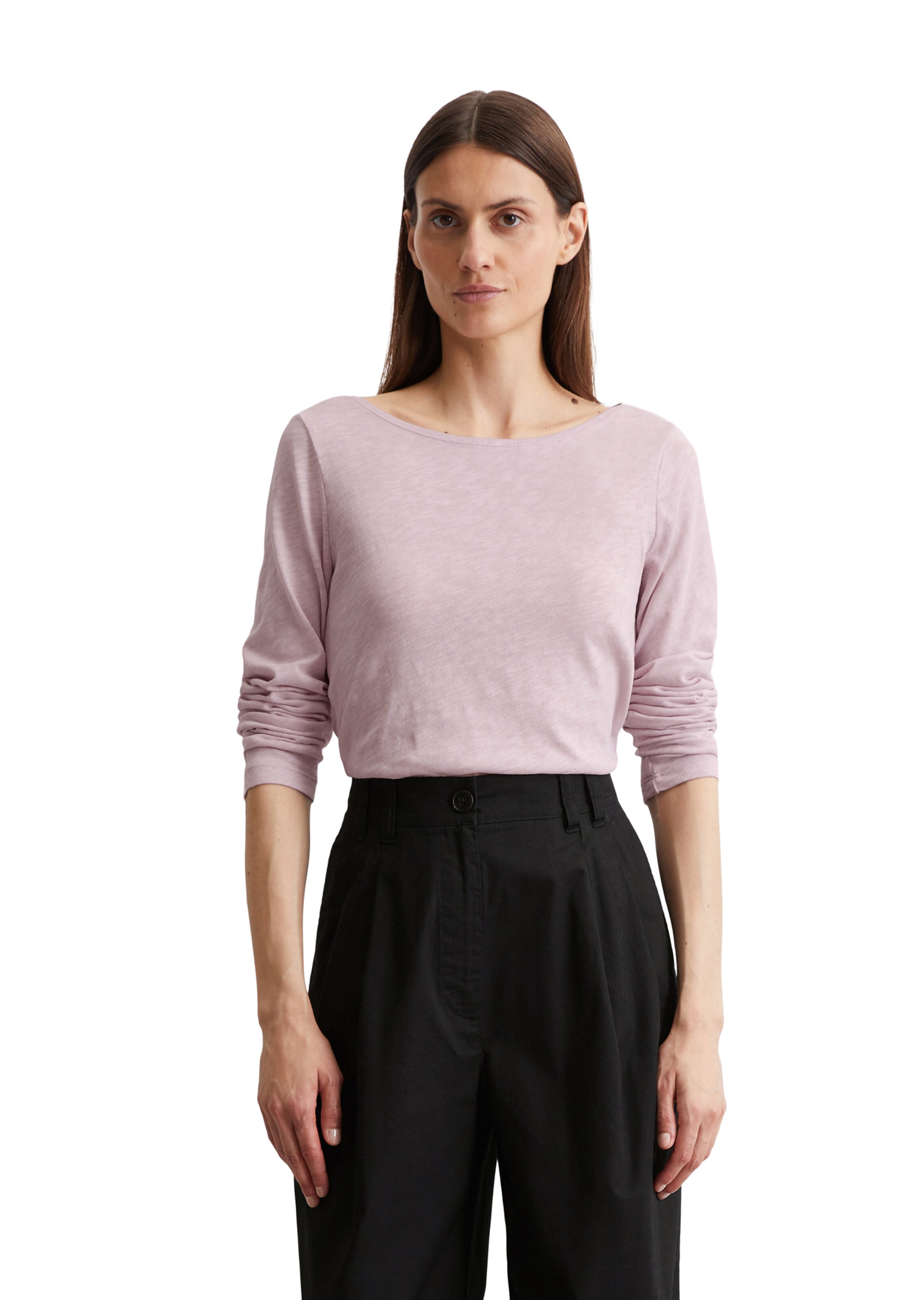 Marc O'Polo Shirt in Purple: front