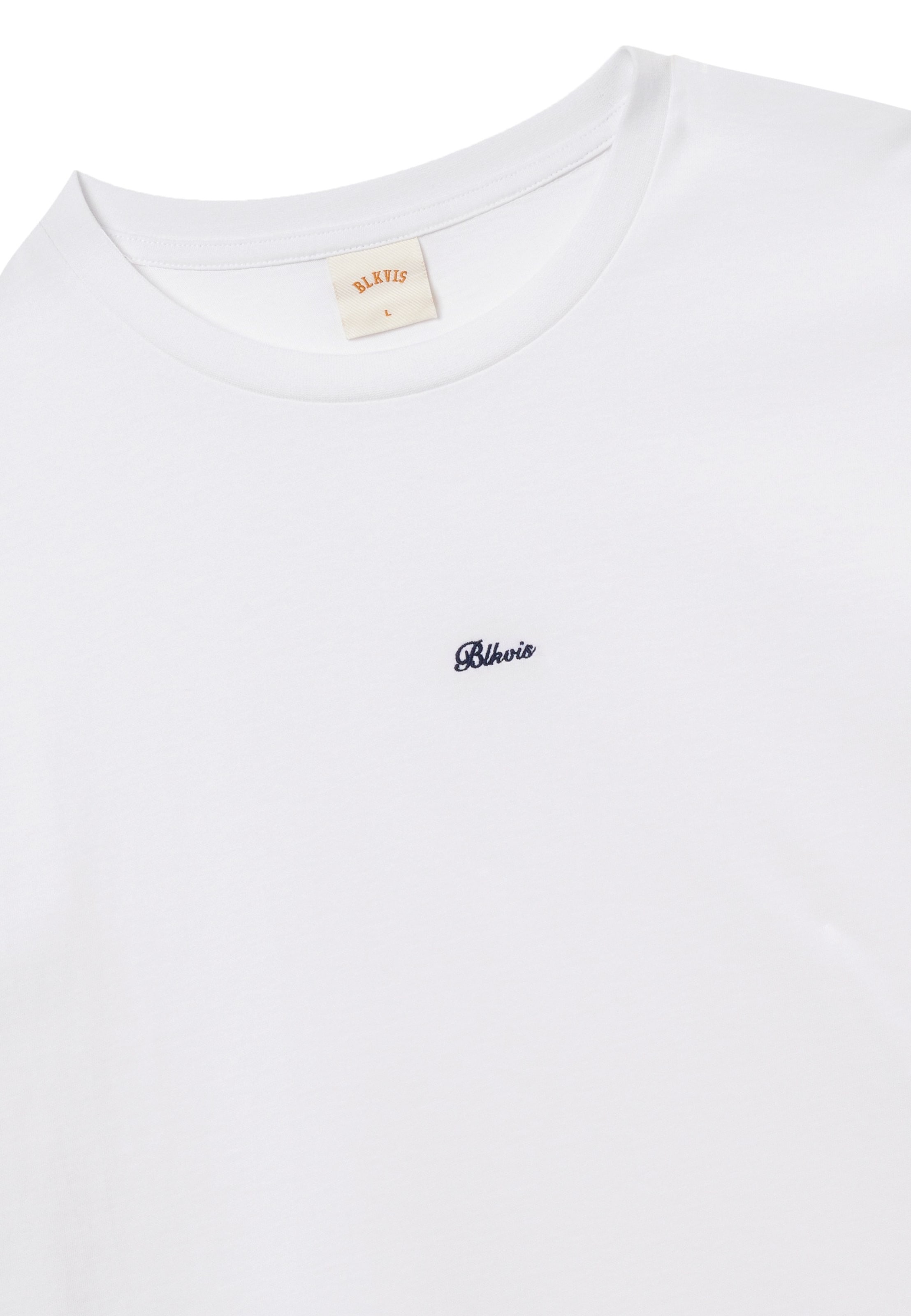 BLKVIS - Camiseta en blanco